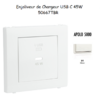 Enjoliveur pour Chargeur USB Type C Power Delivery 45w 50667TBR