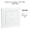 Enjoliveur pour Chargeur USB Type C Power Delivery 45w 50667TBM