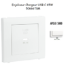 Enjoliveur pour Chargeur USB Type C Power Delivery 65w 50666TBM