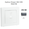 Enjoliveur pour Chargeur USB Type C Power Delivery 65w 50666TGR
