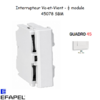 Interrupteur Va-et-Vient - ½ module Quadro 45078SBM