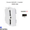 Poussoir - ½ module Quadro 45155SPM