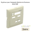 Enjoliveur pour commande générale de persienne Logus 90311TMF Ivoire