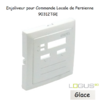 Enjoliveur pour commande loale de persienne Logus 90312TGE Glace