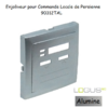 Enjoliveur pour commande loale de persienne Logus 90312TAL Alumine