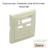 Enjoliveur pour commande loale de persienne Logus 90312TMF Ivoire