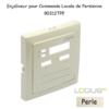 Enjoliveur pour commande loale de persienne Logus 90312TPE Perle