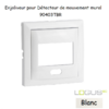 Enjoliveur pour détecteur de mouvement mural Logus 90 90403TBR Blanc