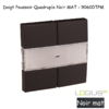 Doigt Quadruple LOGUS 90600TPM Noir MAT