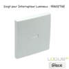 Doigt pour interrupteur lumineux LOGUS 90602TGE Glace
