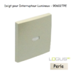 Doigt pour interrupteur lumineux LOGUS 90602TPE Perle