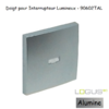 Doigt pour interrupteur lumineux LOGUS 90602TAL Alumine