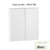 Doigt Double LOGUS 90611TBR Blanc