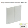 Doigt poussoir Double de persienne LOGUS 90612TGE Glace