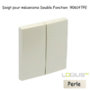 Doigt Double Fonction Logus 90614TPE Perle