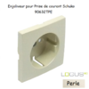 Doigt pour prise de courant schuko LOGUS 90632TPE Perle