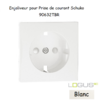 Doigt pour prise de courant schuko LOGUS 90632TBR Blanc