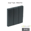 Doigt triple LOGUS 90661TIS Gris