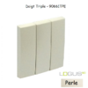 Doigt triple LOGUS 90661TPE Perle