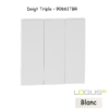 Doigt triple LOGUS 90661TBR Blanc