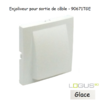 Enjoliveur rosette sortie de câble LOGUS 90671TGE Glace