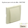 Enjoliveur rosette sortie de câble LOGUS 90671TMF Ivoire