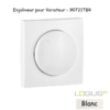 Enjoliveur pour variateur LOGUS 90721TBR Blanc