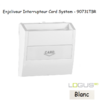 Enjoliveur pour interrupteur card-system LOGUS 90731TBR Blanc