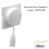 Enjoliveur pour poussoir à cordon LOGUS 90741TGE Glace