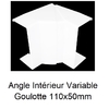 Angle intérieur Variable 110x50 10092RBR