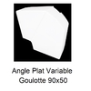 Angle plat Variable Goulotte 90x50 10183RBR