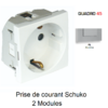 prise-de-courant-schuko-2-modules-quadro-45126sal-alumine