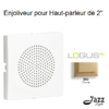 Enjoliveur pour haut parleur 2'' logus90 90710TDU Doré