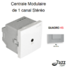 Centrale modulaire de 1 canal Stéréo 2 modules quadro45 45391SAL Alumine