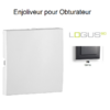 Enjoliveur pour obturateur Logus 90677TIS Gris