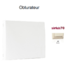 Obturateur Sirius 70677TMF Ivoire