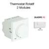 thermostat-rotatif-2-modules-quadro-45234sbm-blanc-mat
