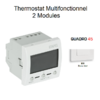 Thermostat Multifonctionnel 2 modules Quadro 45236SBM Blanc MAT