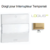 Doigt pour interrupteur temporisé Logus 90745TDU Doré