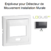 Enjoliveur pour détecteur de mouvement mural Logus 90 90403TIS Gris