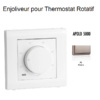 Enjoliveur pour thermostat rotatif Apolo 5000 50746TPL Platine