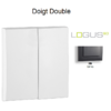 Doigt Double LOGUS 90611TIS Gris