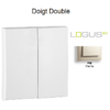 Doigt Double LOGUS 90611TPE Perle