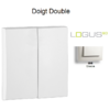 Doigt Double LOGUS 90611TGE Glace