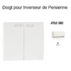 Doigt Inverseur de persienne APOLO5000 50613TBR Blanc