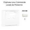 Enjoliveur pour commande Locale de persienne APOLO5000 50312TBR Blanc