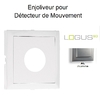 Enjoliveur pour détecteur de mouvement Logus 90401TAL Alumine