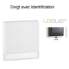 Doigt avec identification Logus 90603TIS Gris