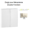 Doigt Double Fonction Logus 90614TMF Ivoire