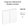 Doigt Double Fonction APOLO5000 50614TBR Blanc